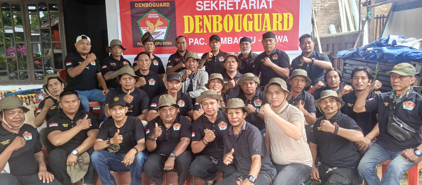 Peresmian Pembentukan Pengurus PAC SOMBAOPU Gowa Detasemen Bodyguard